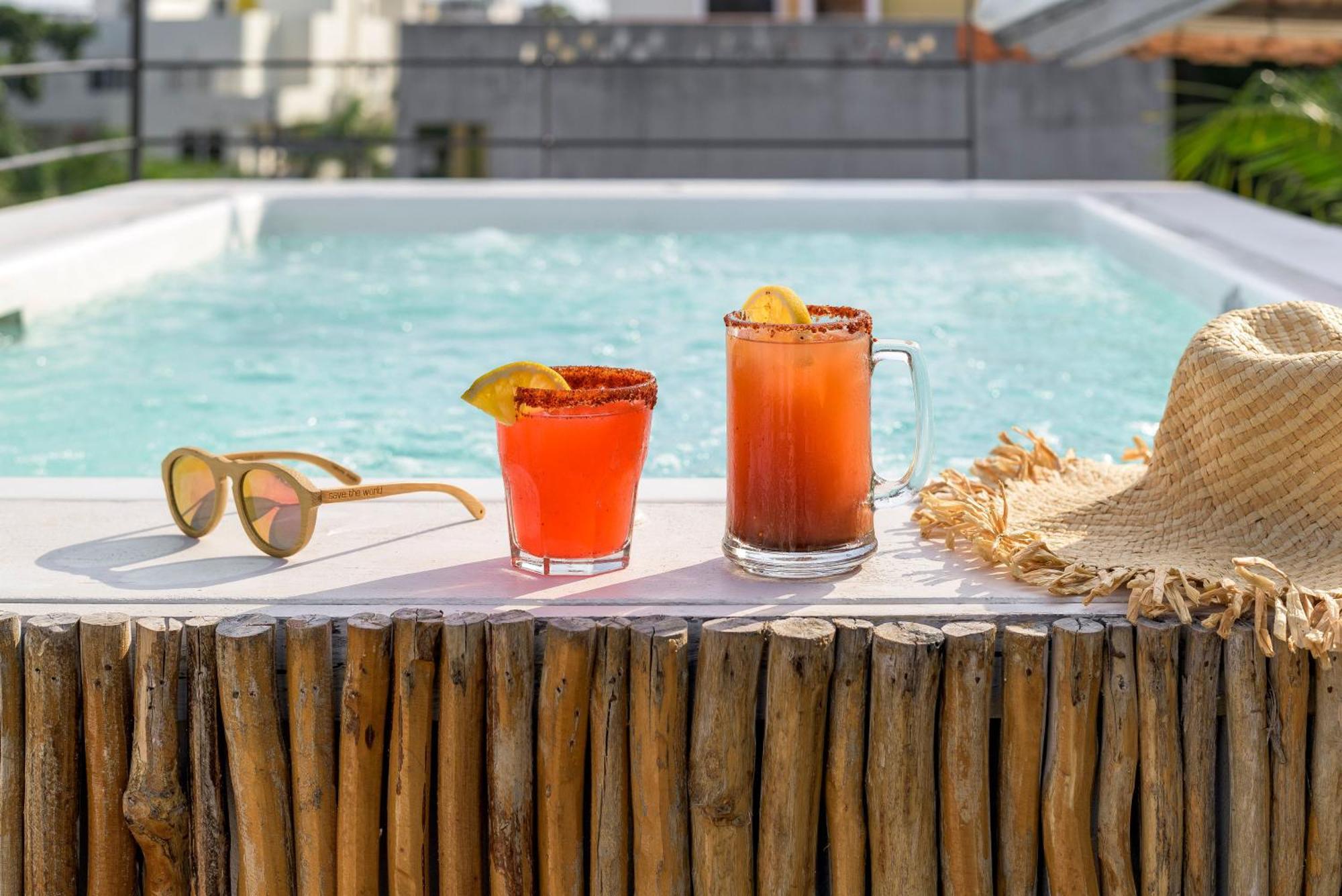 Hotel Banana Boutique & Spa - 5Th Av Плая дел Кармен Екстериор снимка