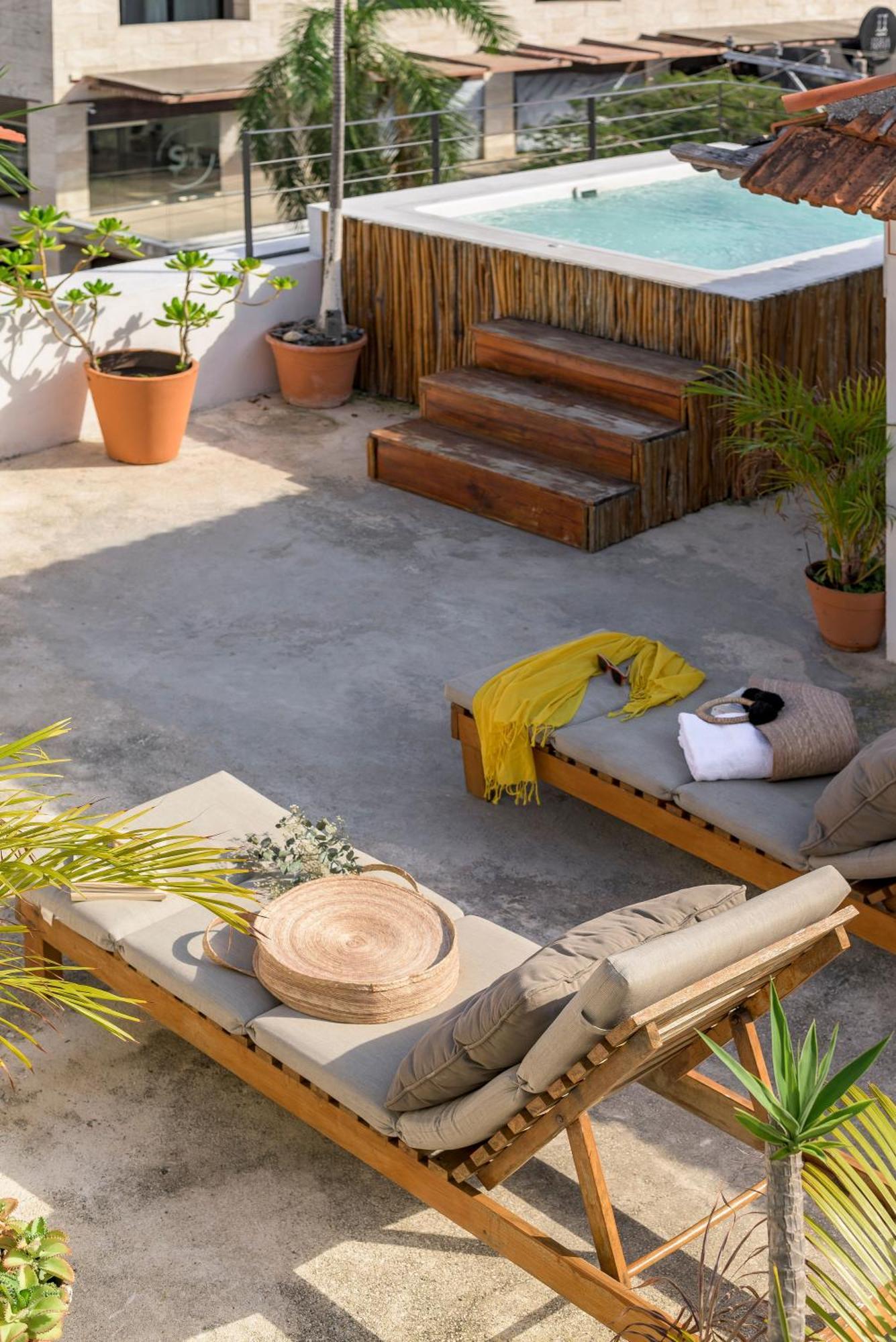 Hotel Banana Boutique & Spa - 5Th Av Плая дел Кармен Екстериор снимка